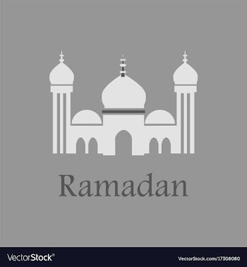 Icon in a flat style ramadan mosque vector image