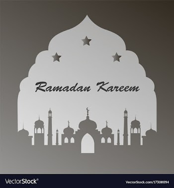 Icon in a flat style ramadan mosque vector image