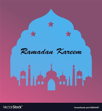 Icon in a flat style ramadan mosque vector image