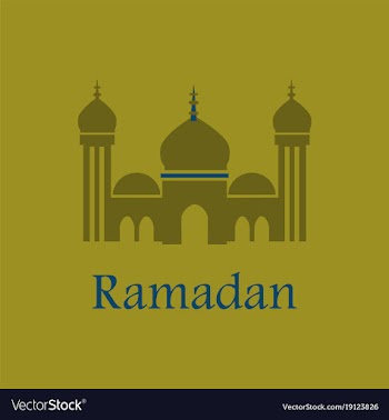 Icon in a flat style ramadan mosque vector image