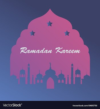 Icon in a flat style ramadan mosque vector image