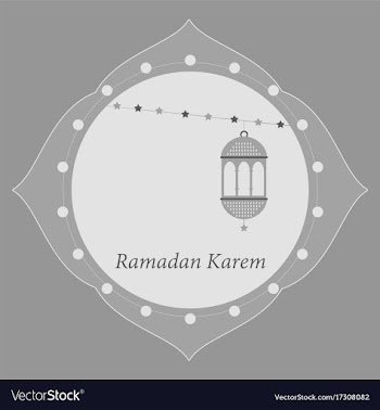 Icon in a flat style ramadan oriental lantern vector image