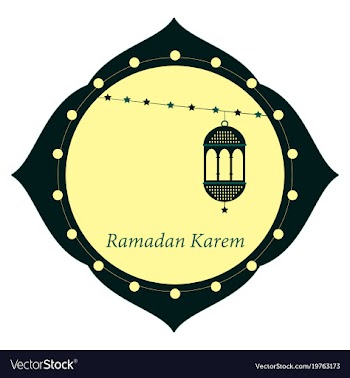 Icon in a flat style ramadan oriental lantern vector image