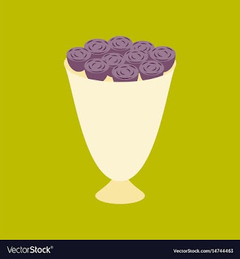 Icon in flat design bouquet of roses vector image