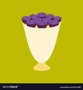 Icon in flat design bouquet of roses vector image