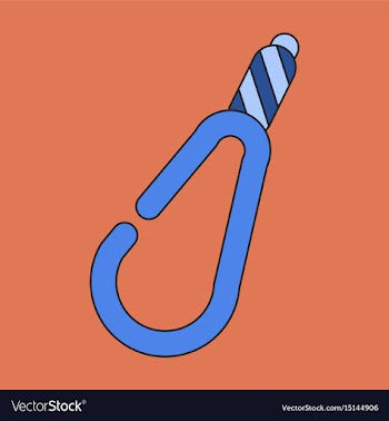 Icon in flat design carbine vector image