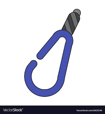 Icon in flat design carbine vector image