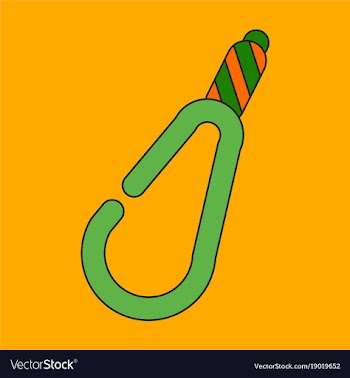 Icon in flat design carbine vector image