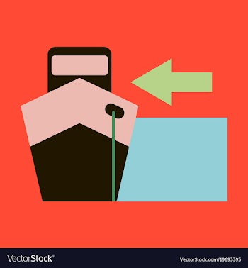 Icon in flat design cargo ship vector image