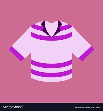 Icon in flat design fashion clothes t-shirt vector image