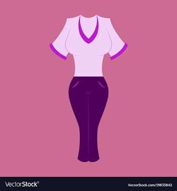 Icon in flat design fashion clothes women pants vector image