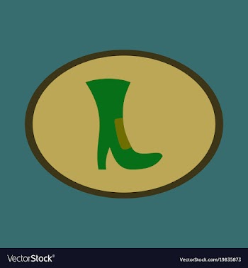 Icon in flat design fashion footwear high-heeled vector image