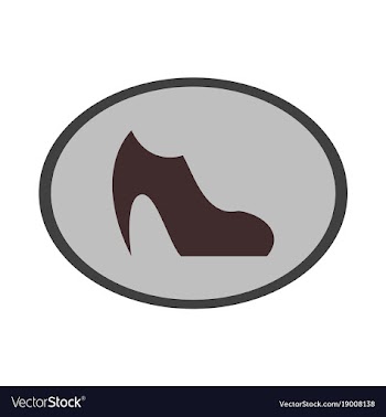 Icon in flat design fashion footwear women boot vector image