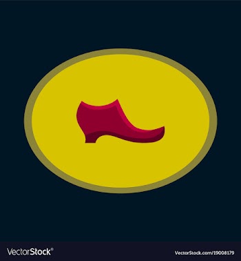 Icon in flat design fashion footwear women boot vector image