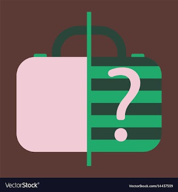 Icon in flat design for airport baggage scanner vector image