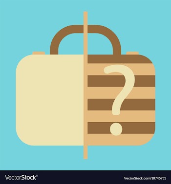 Icon in flat design for airport baggage scanner vector image