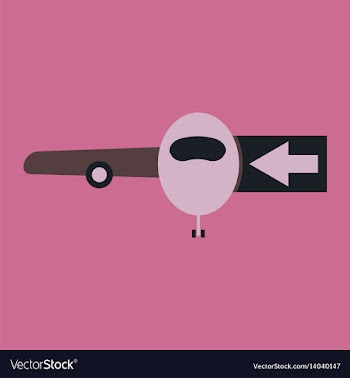 Icon in flat design for airport passengers vector image