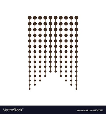 Icon in flat design garland vector image