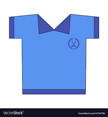 Icon in flat design golf shirt vector image
