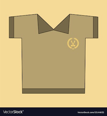 Icon in flat design golf shirt vector image