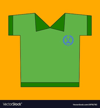 Icon in flat design golf shirt vector image