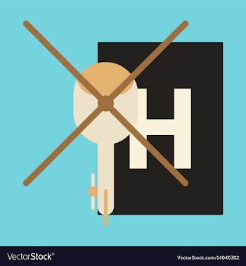 Icon in flat design helicopter landing vector image