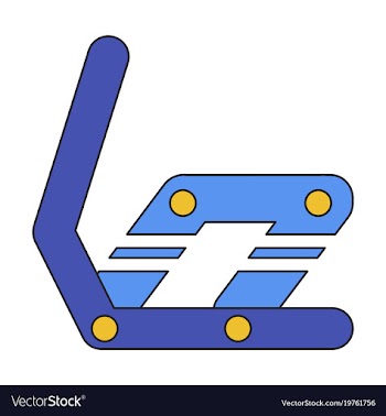 Icon in flat design snowboard binding vector image