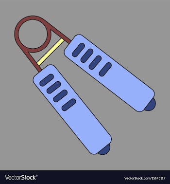Icon in flat design sports expander vector image