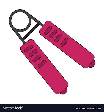 Icon in flat design sports expander vector image