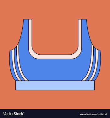 Icon in flat design sports top vector image