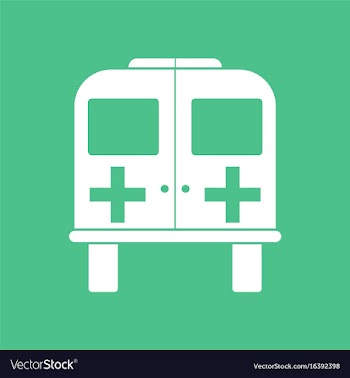 Icon medical board vector image