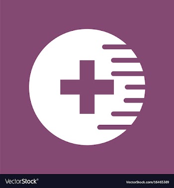 Icon medical cross vector image