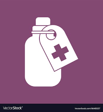 Icon medicines bank vector image