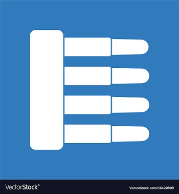 Icon military ammunition vector image