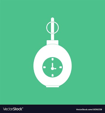 Icon military grenade with timer vector image