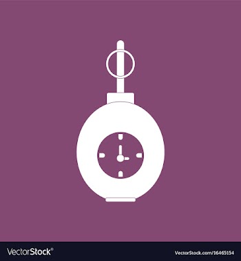 Icon military grenade with timer vector image