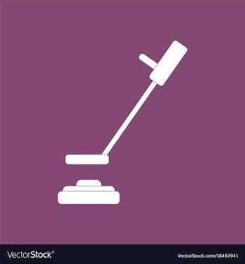 Icon military mine detector vector image