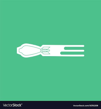 Icon military mortar shell falling vector image