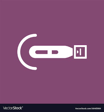 Icon military torpedo silhouette vector image
