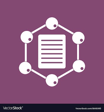 Icon molecule and lattice vector image