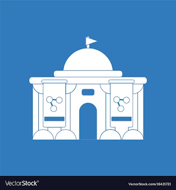 Icon molecule institute vector image