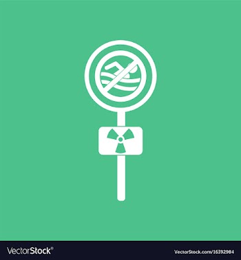 Icon no swimming sign vector image