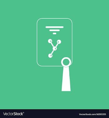 Icon nuclear diploma vector image