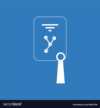 Icon nuclear diploma vector image