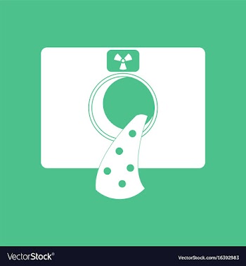 Icon nuclear waste vector image