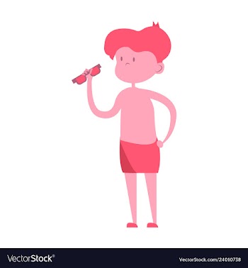 Icon of a wizard boy with glasses minimal vector image