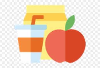 Icon Of Apple And Drink - Food