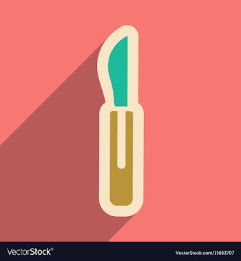 Icon of dental Instrument in flat style vector image
