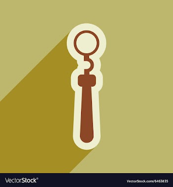Icon of dental Instrument in flat style vector image
