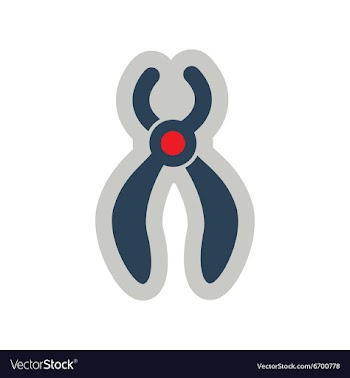 Icon of dental Instrument in flat style vector image